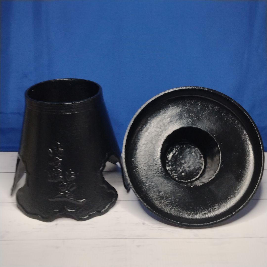 池坊専明好 御玄猪 唐銅製薄端 花器 立花 生花 いけばな 華道 花瓶