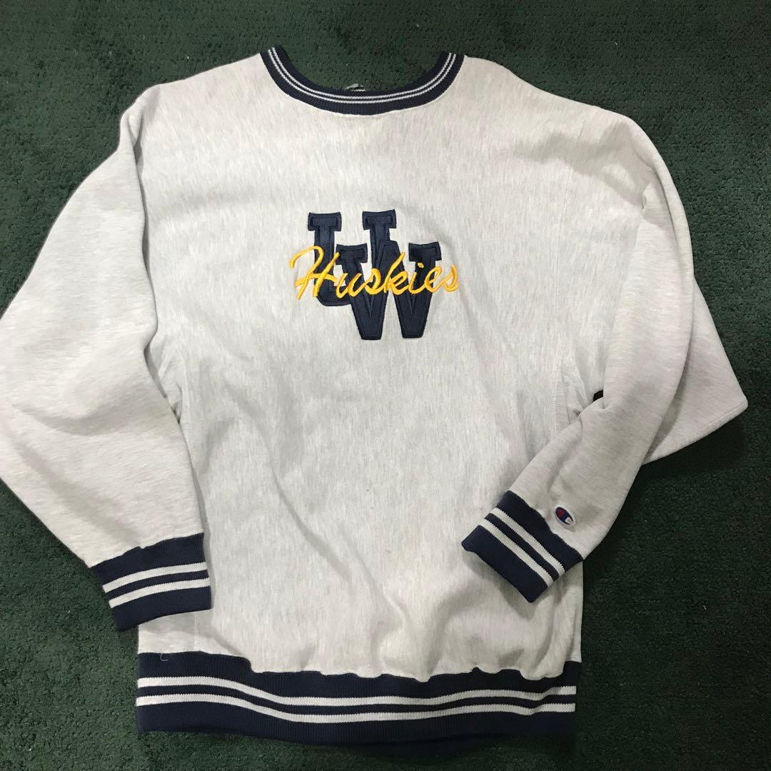 90s チャンピオン リバースウィーブ スウェット USA製 刺繍タグ XL