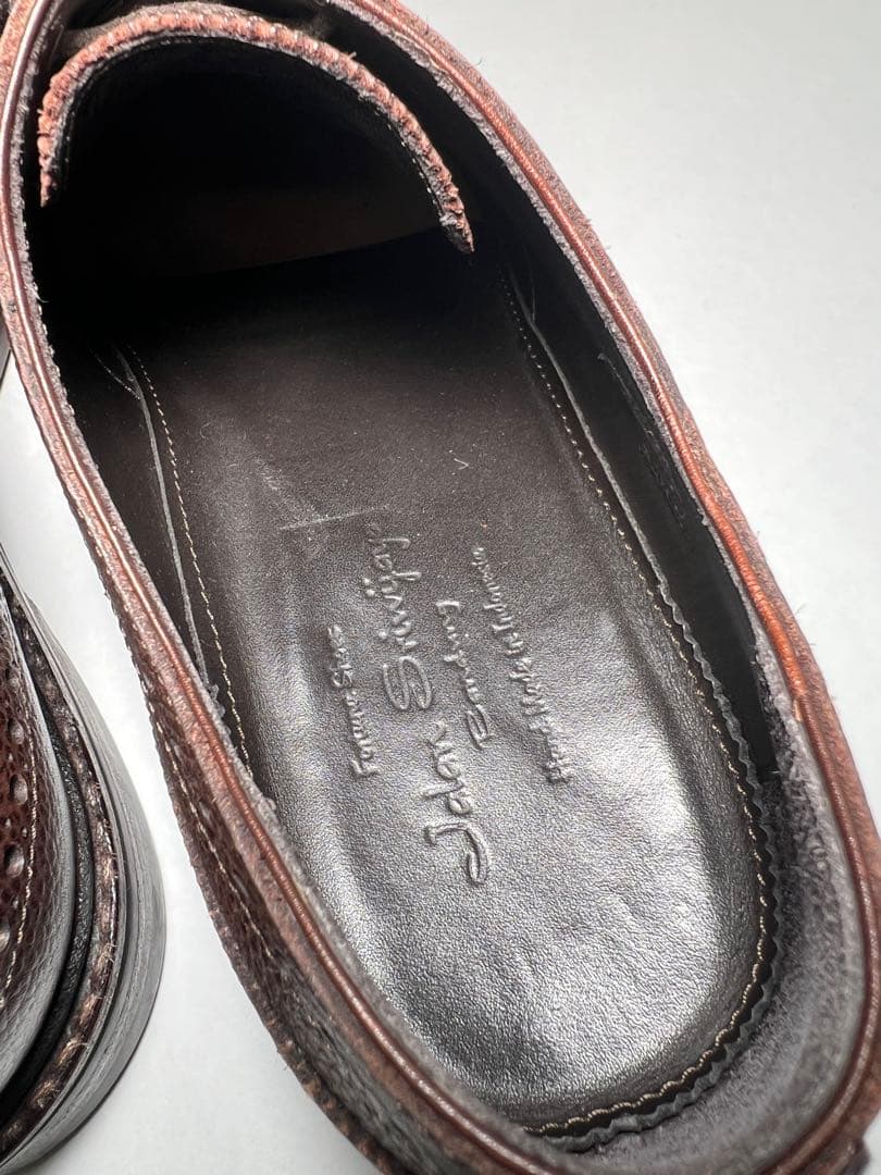 ジャランスリワヤ 98652 EDWARD ウイングチップ 8 茶 ダイナイト