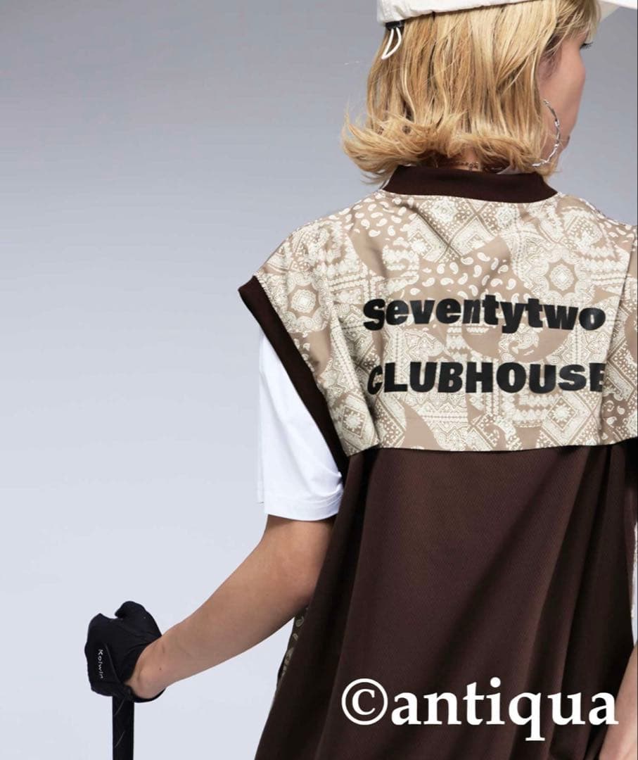 ANTIQUA GOLF×seventytwo clubhouse セットアップ - メルカリ