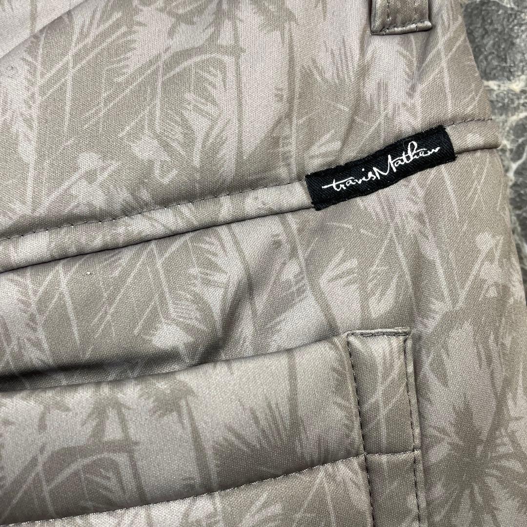 トラビスマシュー メンズ 総柄中綿パンツ《L》