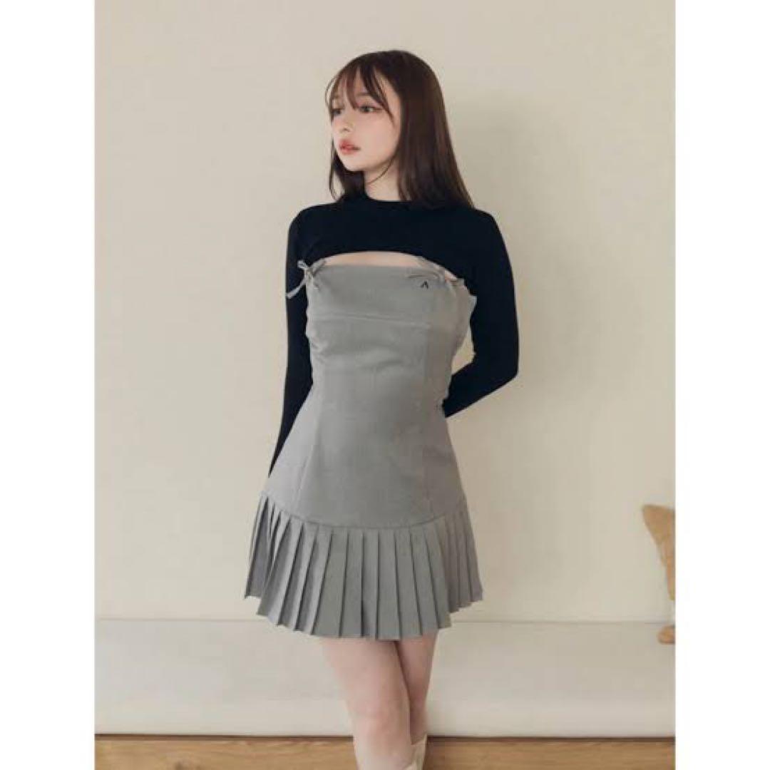 andmary karen knit set mini dress - メルカリ