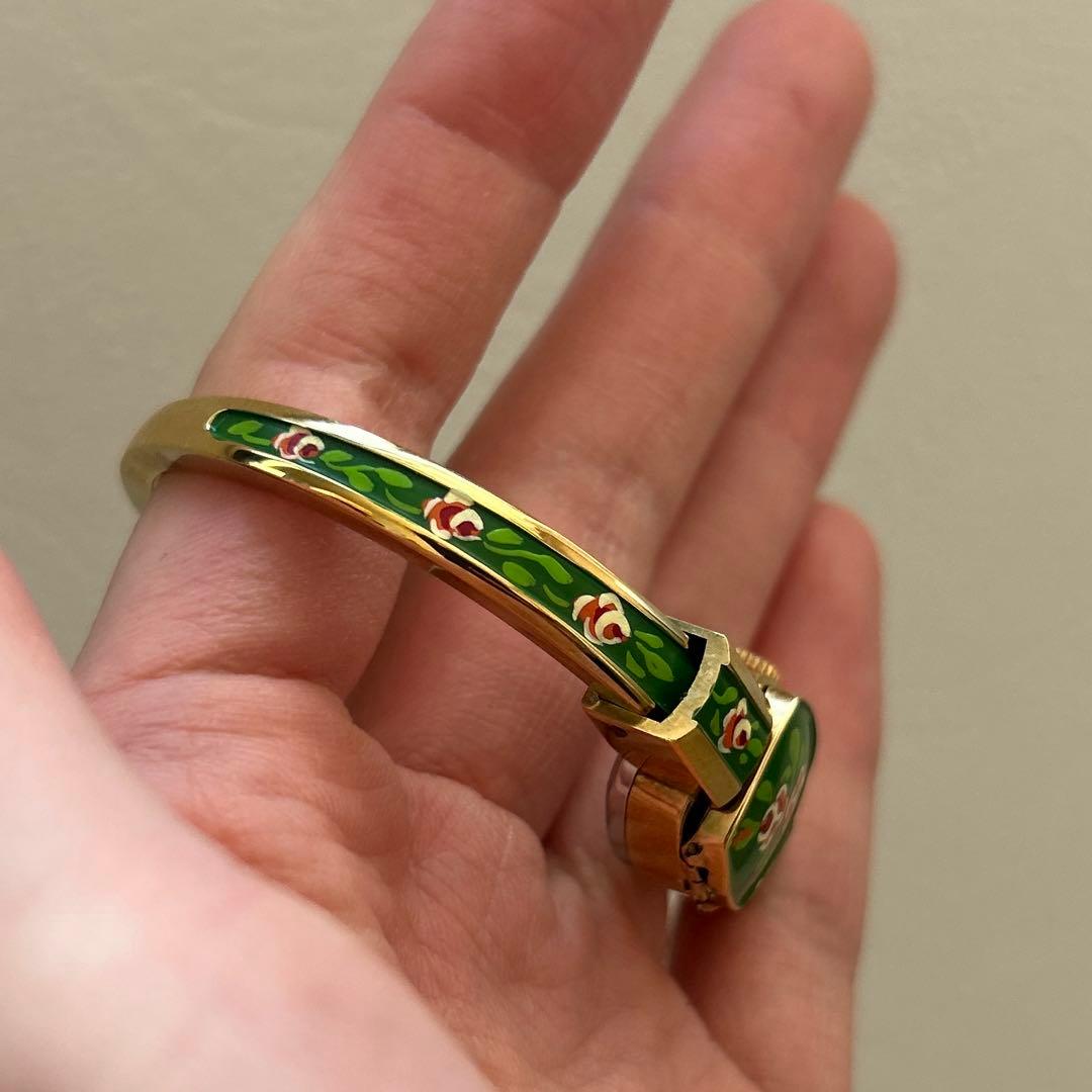 美品】Chandler 17jewels 手巻き腕時計 バングル ブレスレ