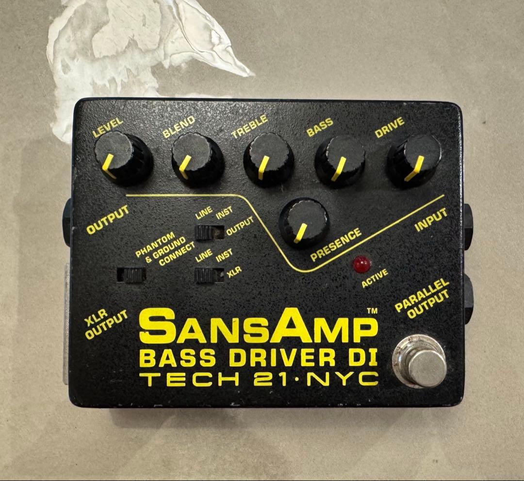 な*な様 SANSAMP ベースプリアンプ&DIエフェクター Amazon | Tech21 SANSAMP サンズアンプ ベース用 エフェクター DI BOX