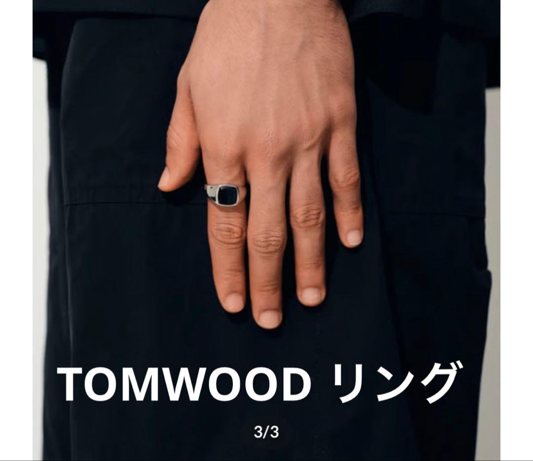 TOM WOOD kayring polished Onyx リング Kay Ring Polished Onyx - Tom Wood Project Official Online Store