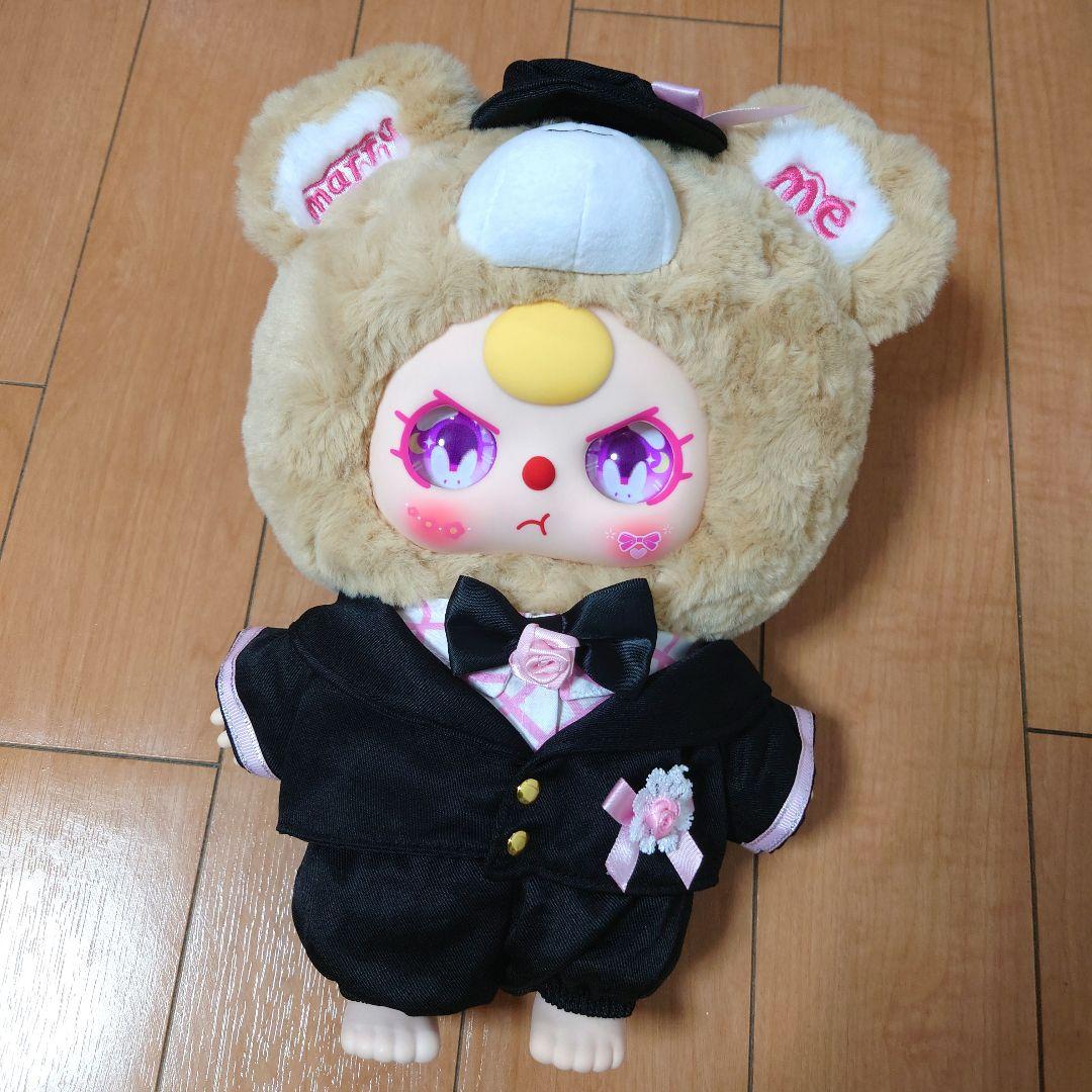 Babythree　400%　ウェディング　白兎夫婦