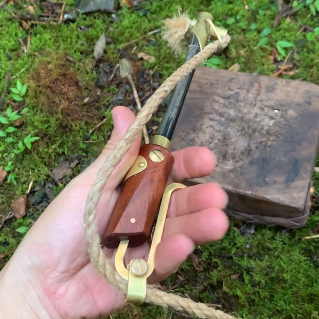 雷神雷火 RAIJINRAIKA Ver.サペリマホガニー　ブッシュカラビナ付き