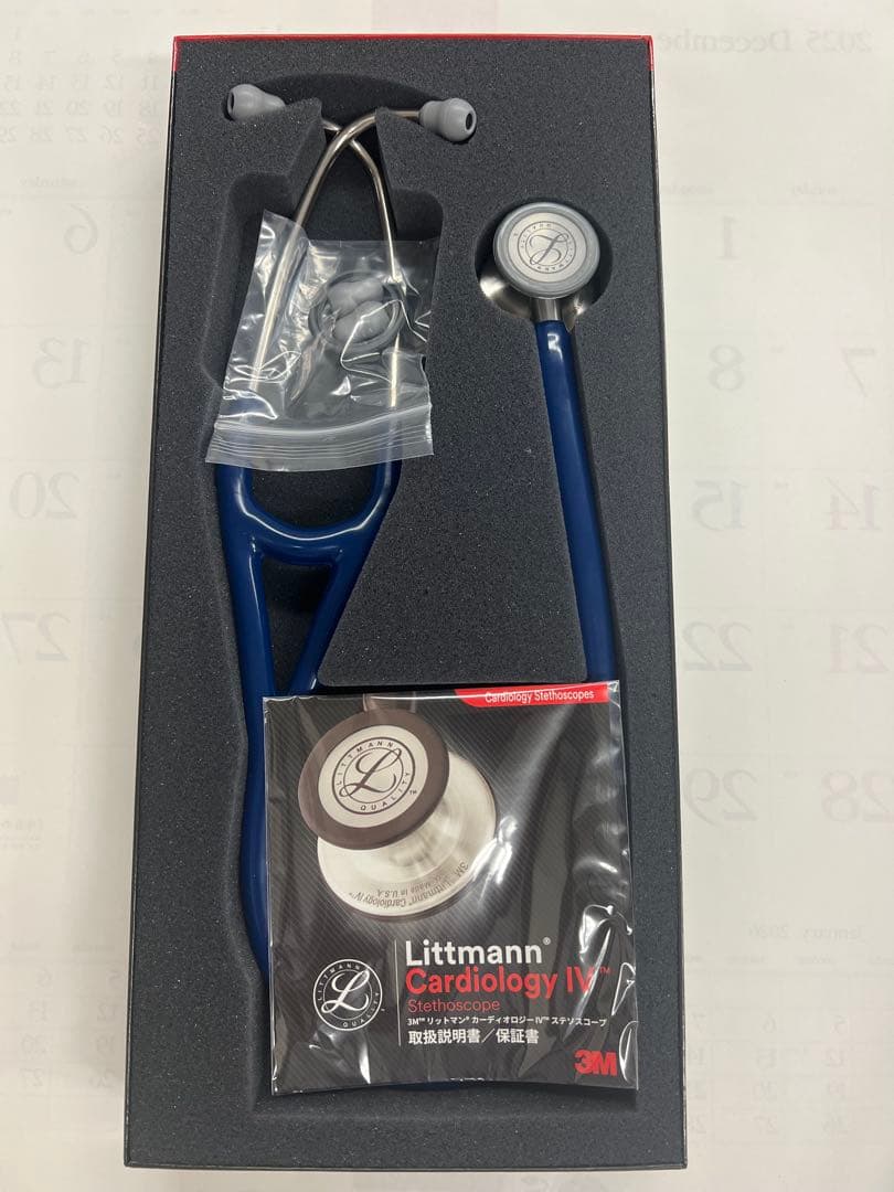 未使用　リットマン 聴診器 カーディオロジーIV 6154(ネイビーブルー) 楽天市場】リットマン 聴診器 Cardiology IV ネイビーブルー 6154 3M