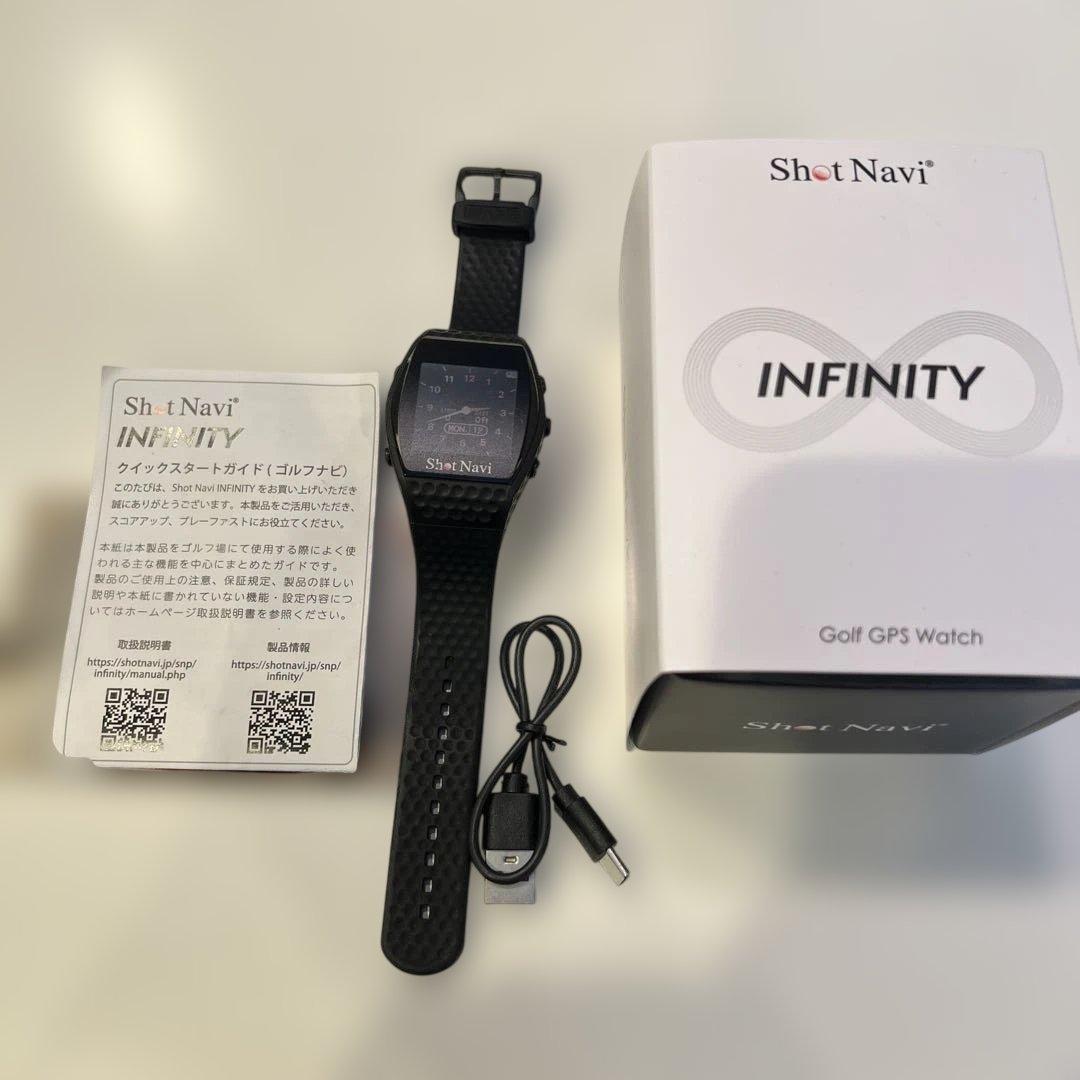 ShotNavi INFINITY 腕時計 ゴルフウォッチ ゴルフナビ GPS ショットナビ Shot Navi インフィニティ INFINITY 腕時計型 GPS ゴルフ