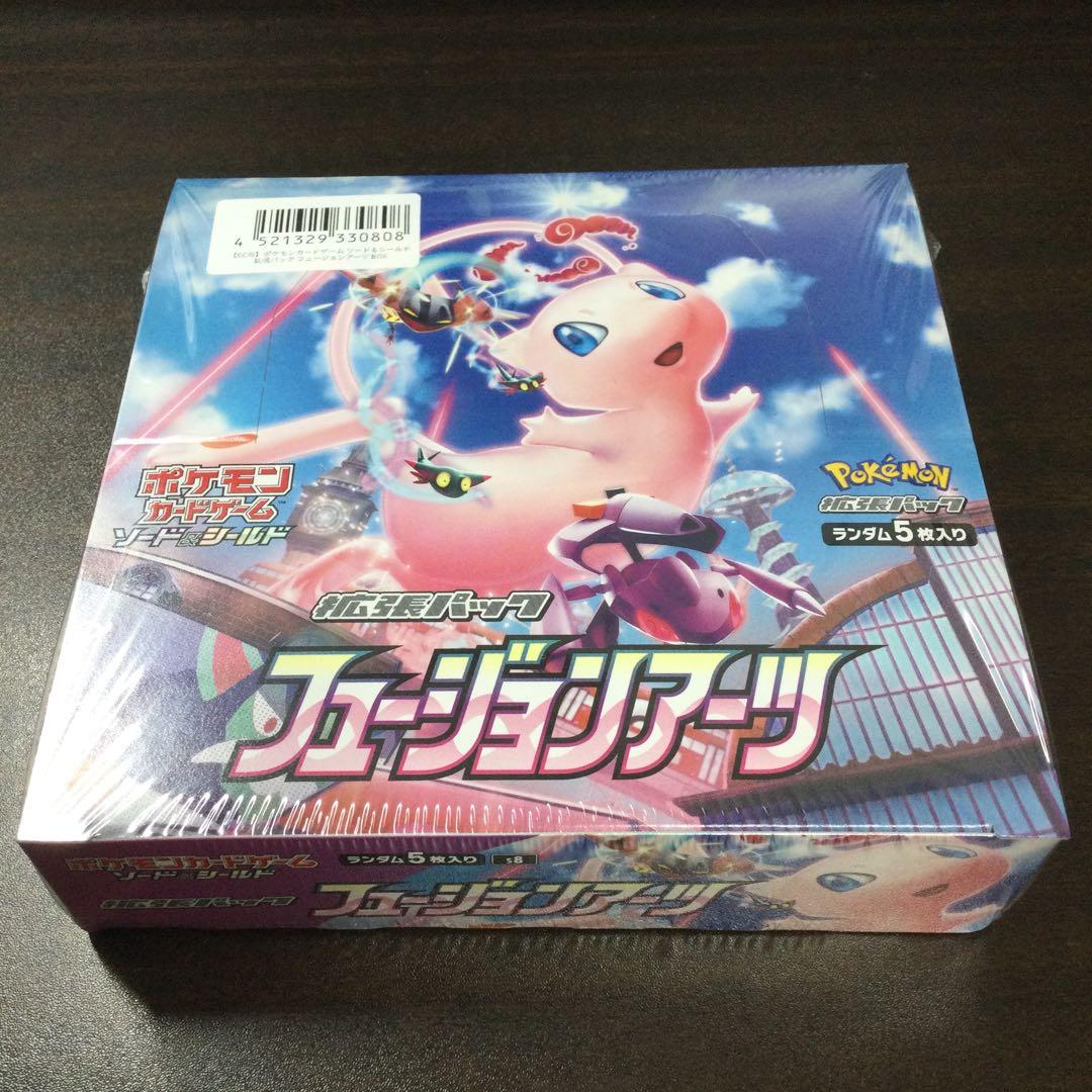ポケモンカード フュージョンアーツ BOX シュリンク付き ボックス 未