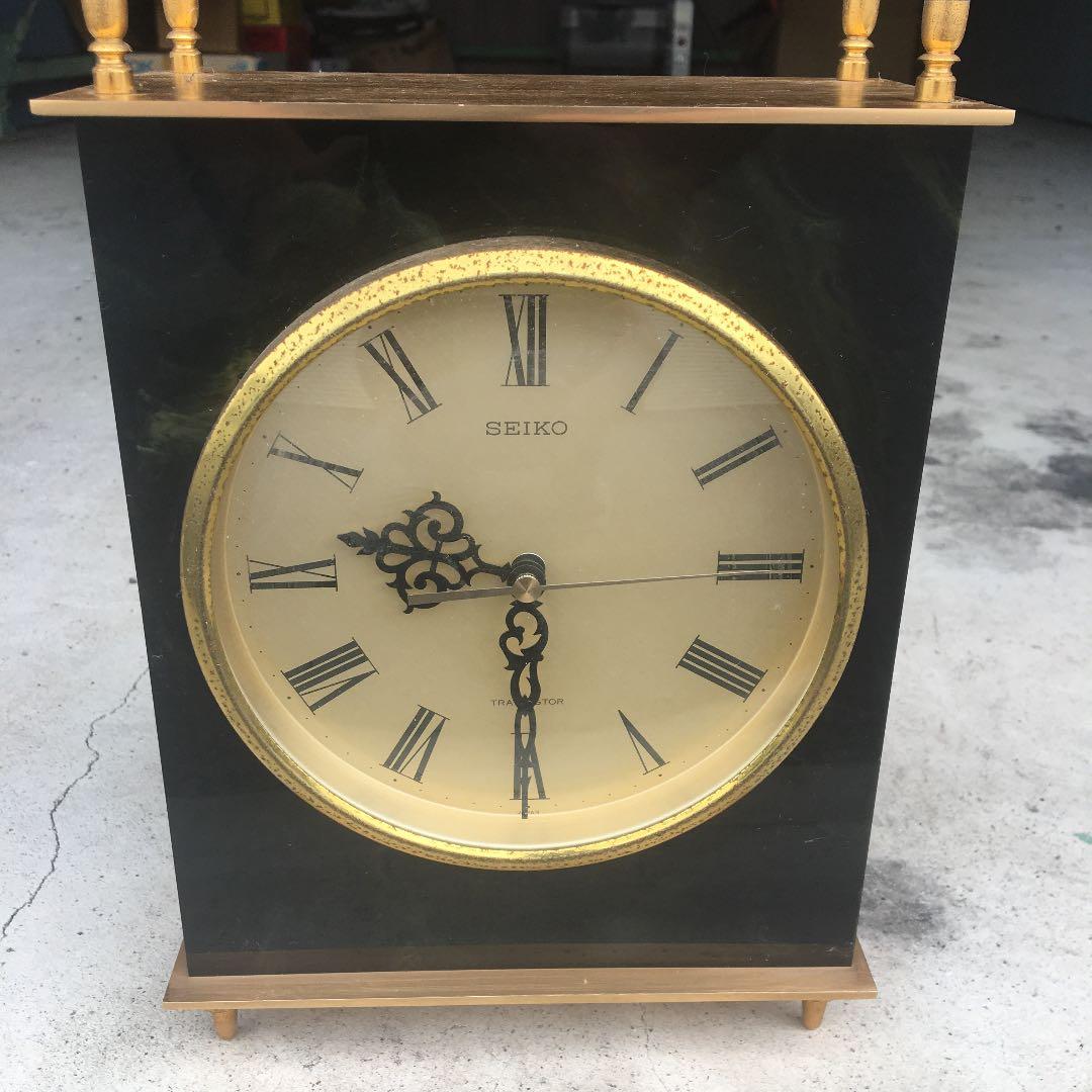 SEIKOセイコー置き時計 昭和レトロ ビンテージ 激レア - メルカリ