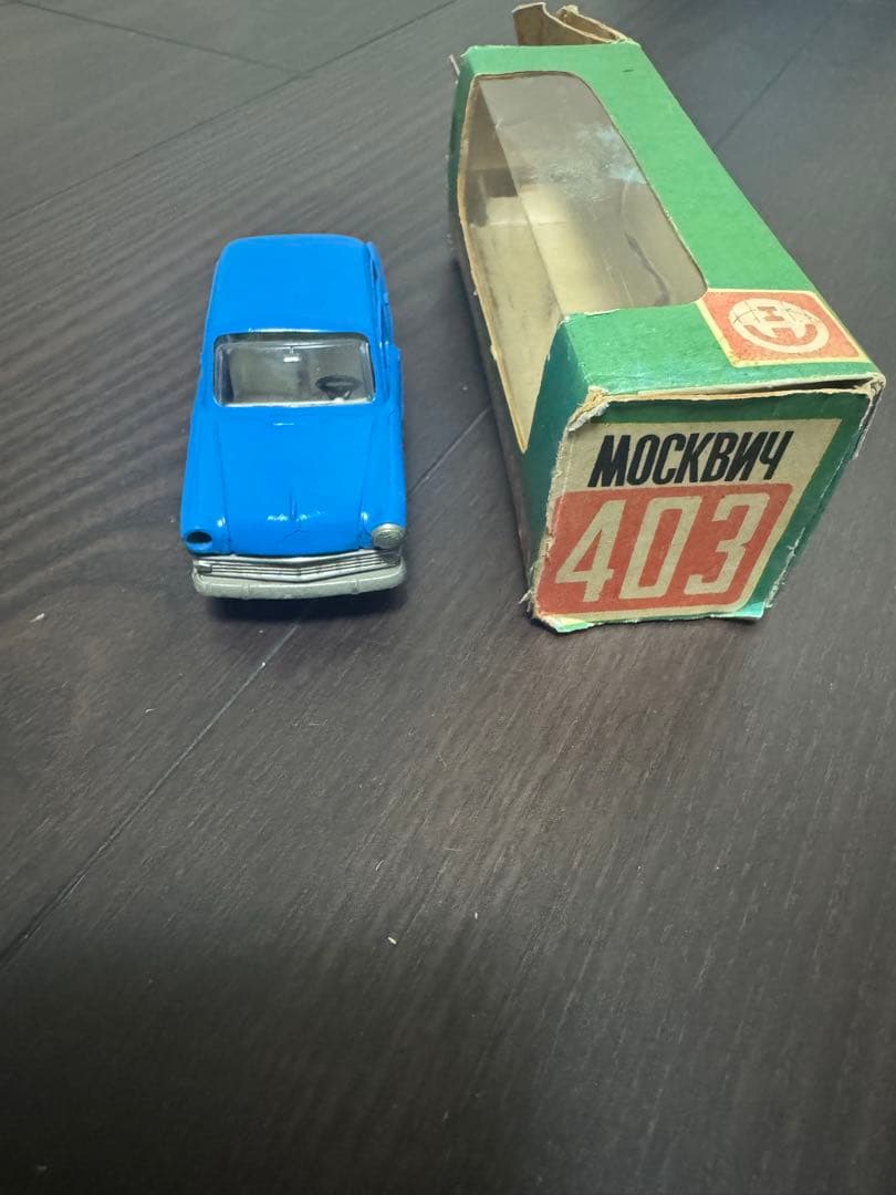 NOVOEXPORT 青色自動車モデル 1:43 A7 403