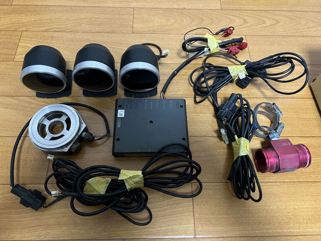 defi 油温水温ターボ計　赤 Defi（デフィ） Defi ADVANCE アンバーレッド BF 60φ 水温計 油温計