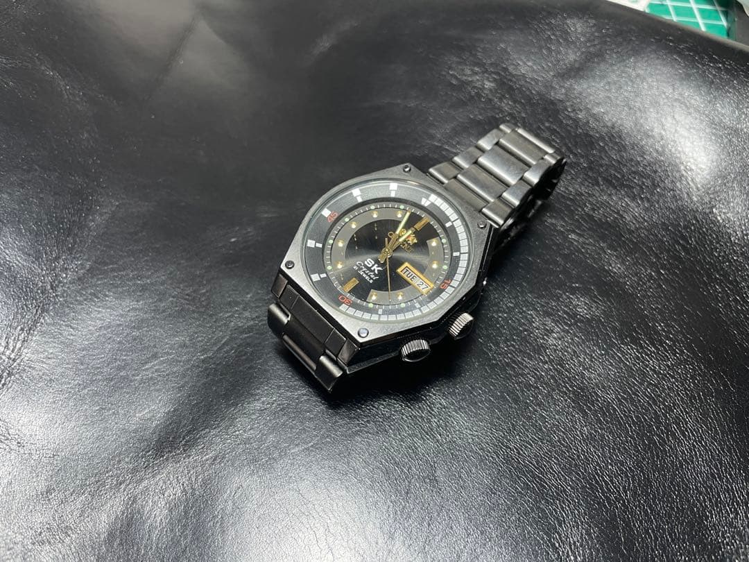 ORIENT SKダイバー 自動巻 デイデイト ブラック - メルカリ