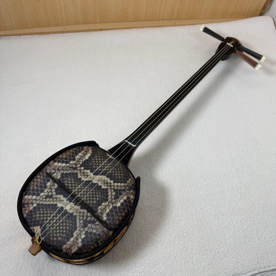 三味線 人工皮 沖縄 本体のみ 三線