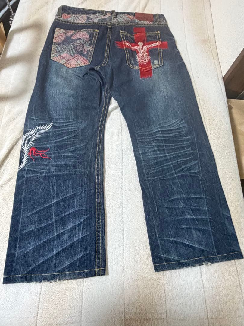 錦×エヴァンゲリオン リリス nishiki デニム ジーンズ 36