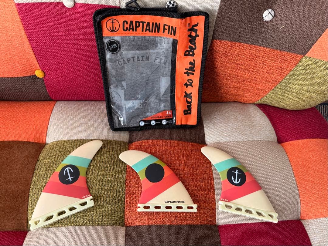 美品CAPTAIN FIN CF-SEREIS small Captain Fin Co CF Series Tri-Quad Fins NOW ON SALE – The Board Source