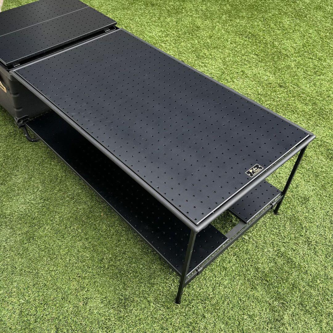 《新品未使用》H&O SC ブリッジテーブル 50 ブラック シェルコン