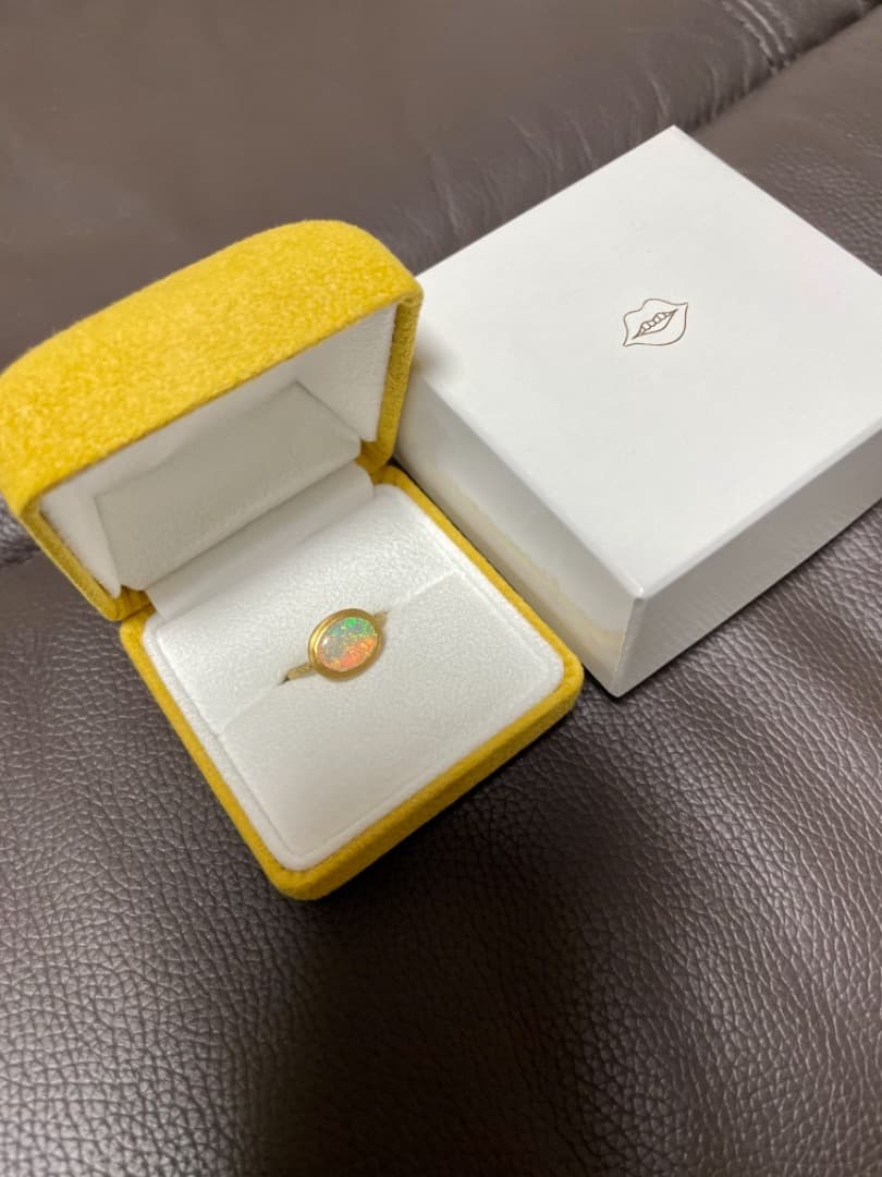 限定価格 talkative トーカティブ クリスタルオパール リング - メルカリ