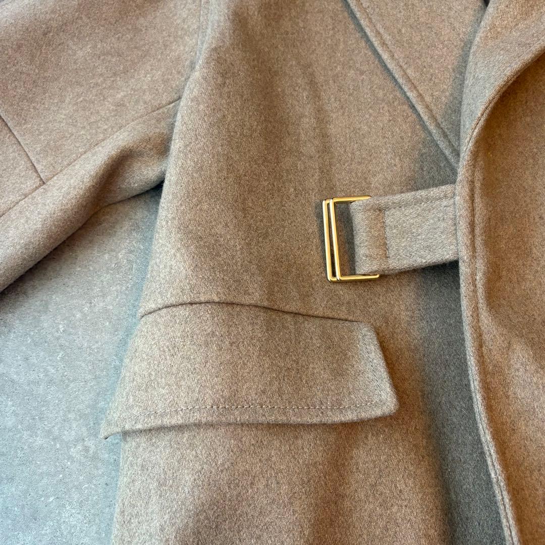 定価10万円・極美品】メゾンキツネ ロング タイロッケンコート - メルカリ