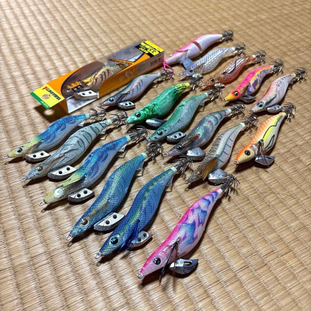 エギ18個セット YAMASHITA DAIWAその他 エギ18個セット YAMASHITA DAIWAその他 エギ18個セット YAMASHITA