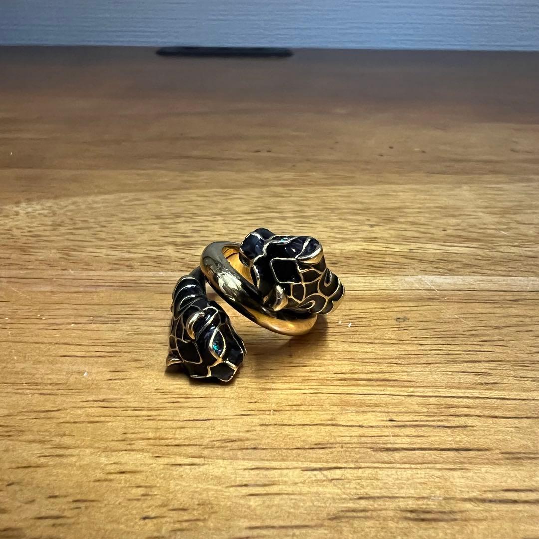 GUCCI タイガーヘッド リング 13号 ゴールド 渋谷龍太着用 - メルカリ