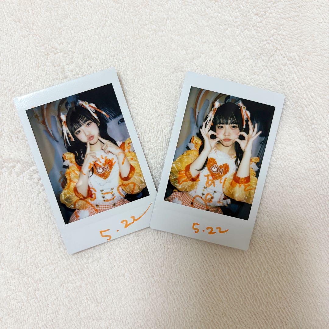 iON 花丸ぺこ デビューライブチェキ コメントあり2枚セット - メルカリ