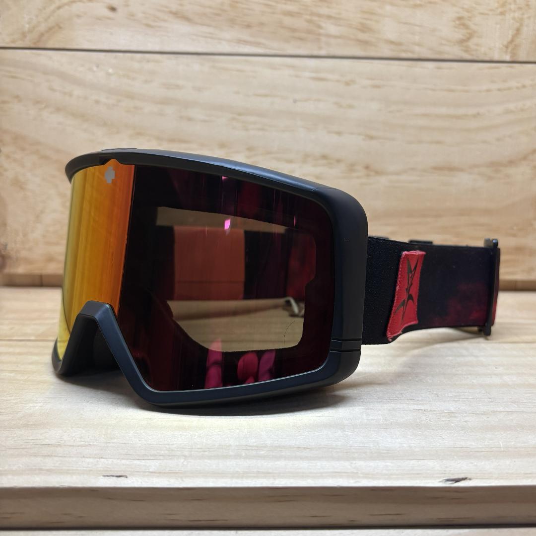 【1596】SPY　スパイ　MEGALITH　メガリス Spy Megalith Goggles + Happy Bronze Red Mirror Lens | Christy Sports