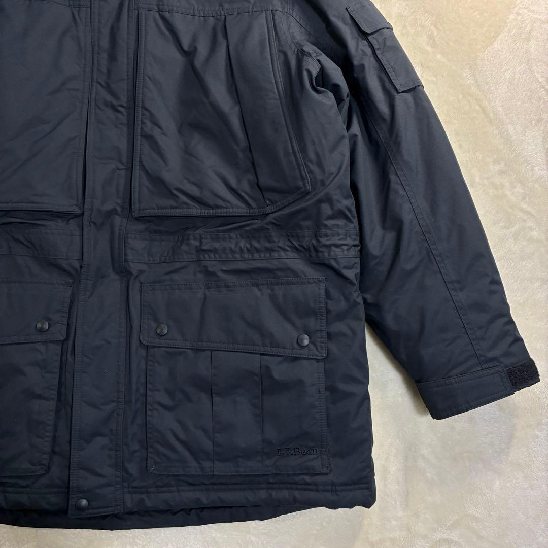 【美品】L.L.Bean メンズ バクスター・ステート・パーカ　ネイビー XL