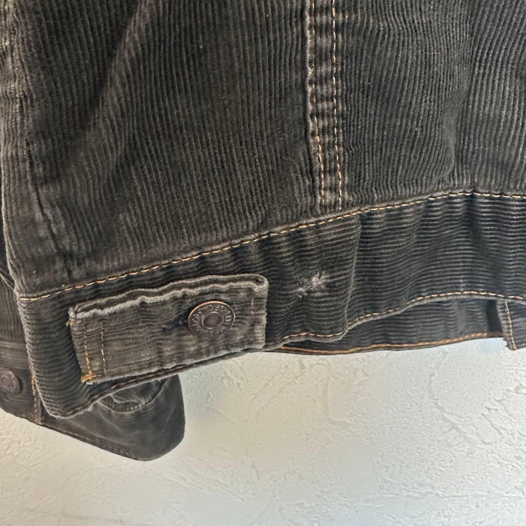 レア 70's リーバイス 70505 コーデュロイJKT ブラック 黒 38