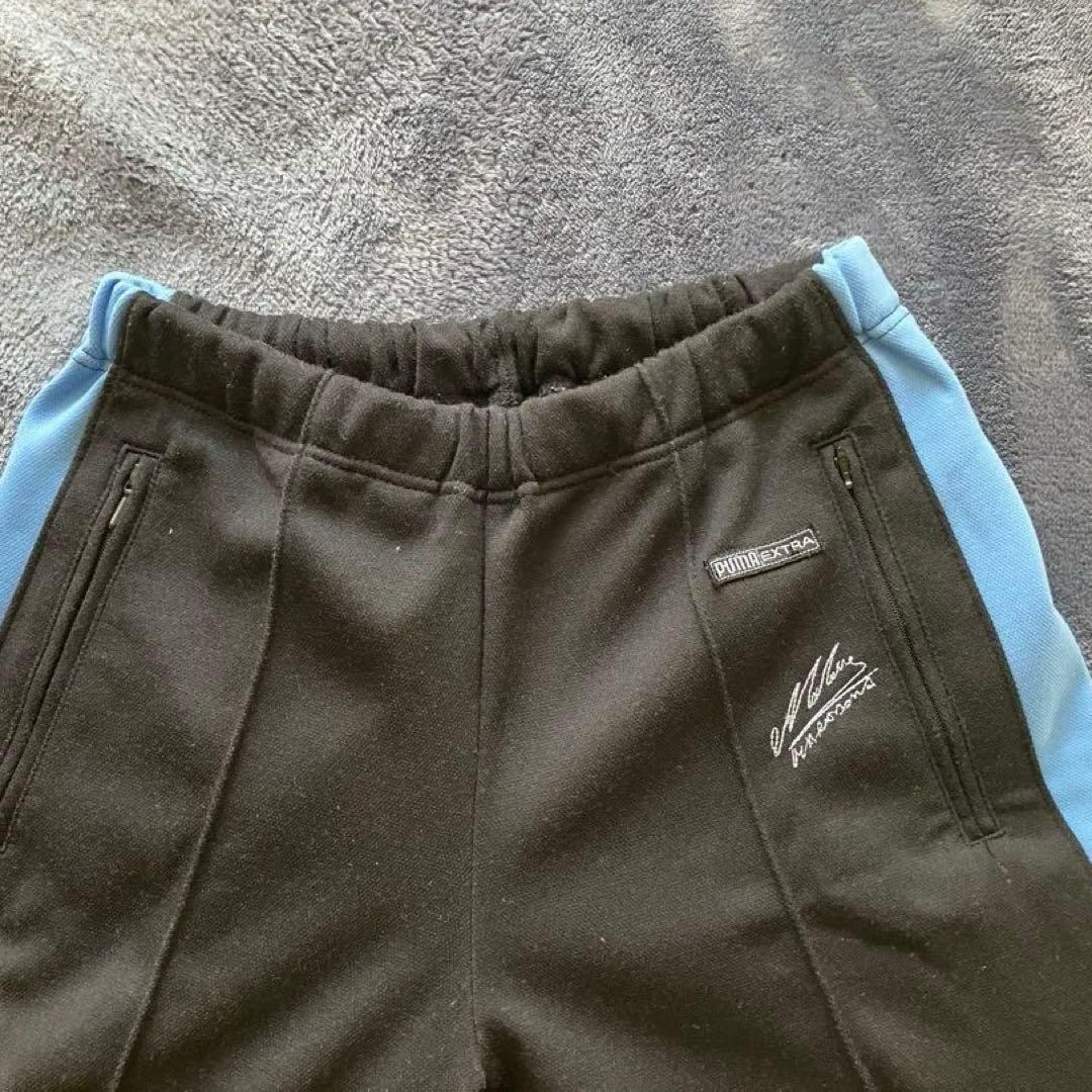 激レア品 PUMA 読売クラブ 上下セット （M〜L ）青/黒 マラドーナ