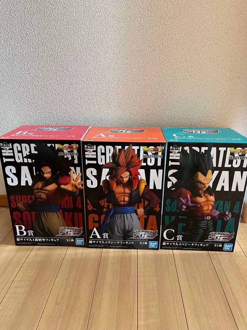 一番くじ ドラゴンボールTHE GREATEST SAIYAN 3体セットの通販はau PAY