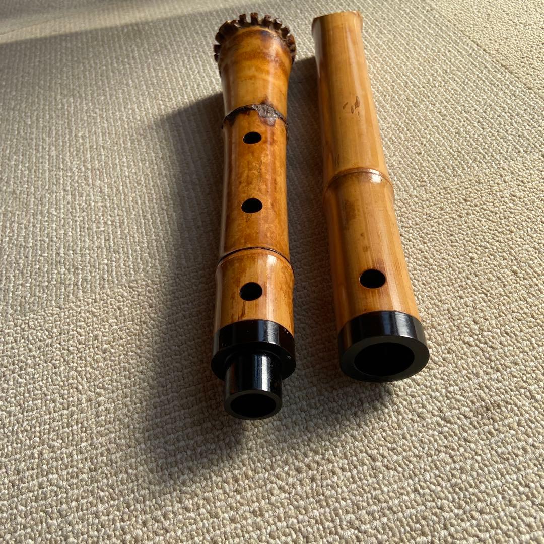 新 デザインホビー・楽器・アート - 251尺八 一尺九寸管 晏弘銘ニ印