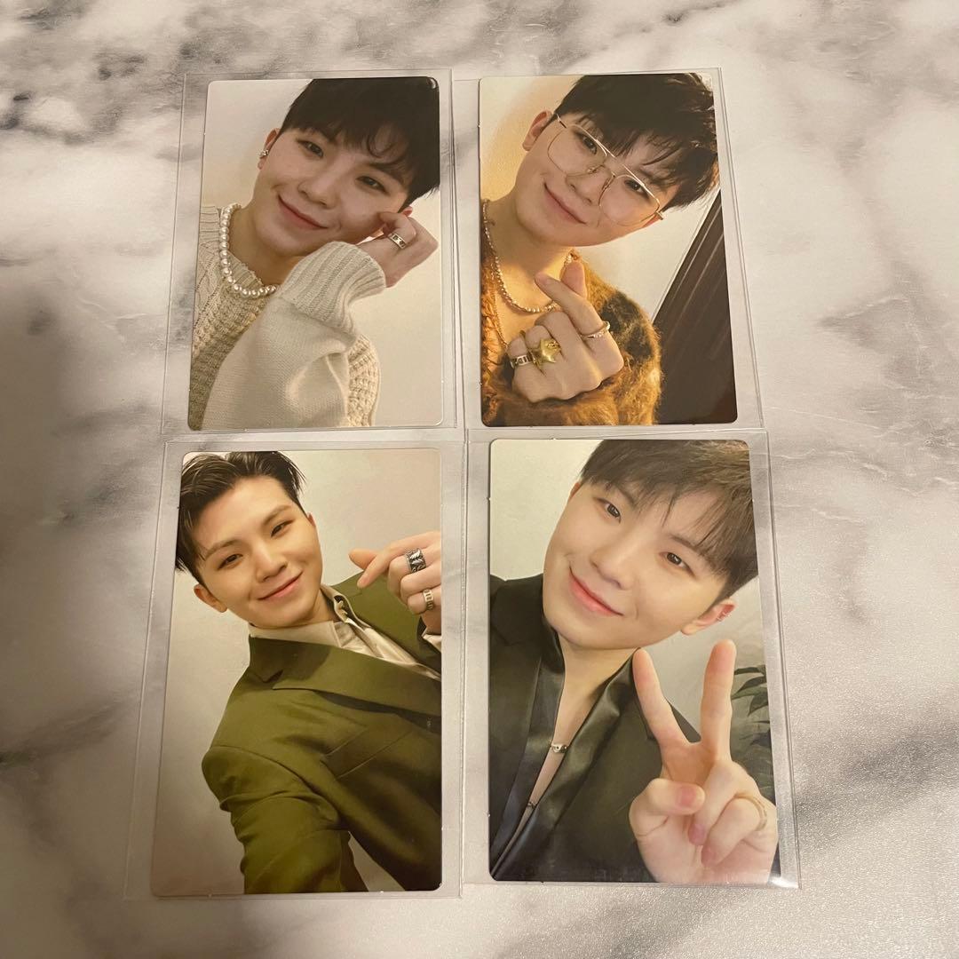 INI NewYear POP UP西洸人 ネームキーホルダー トレカ コンプ