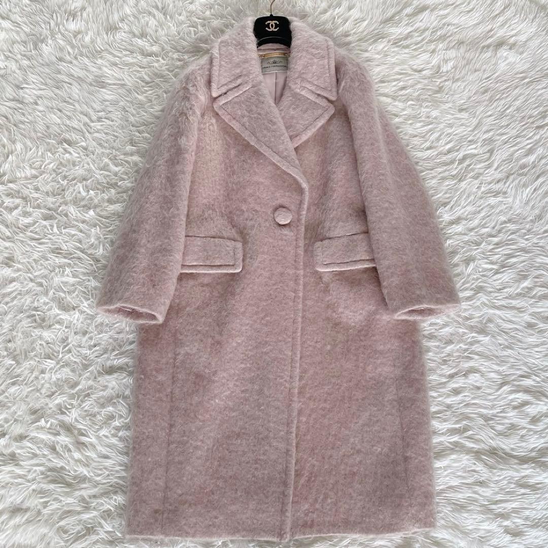 希少✨美品【グレースコンチネンタル】モヘヤシャギーコート ロング