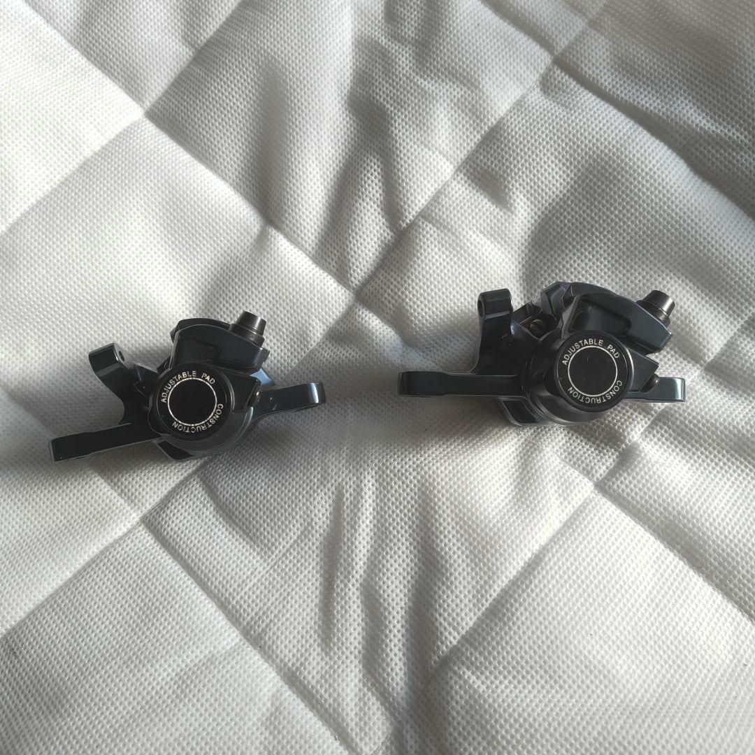 Shimano BR-CX77 ブレーキキャリパー 2個セット SHIMANO（シマノ）BR-CX77 メタルパッド （G03Ti） メカニカルディスク