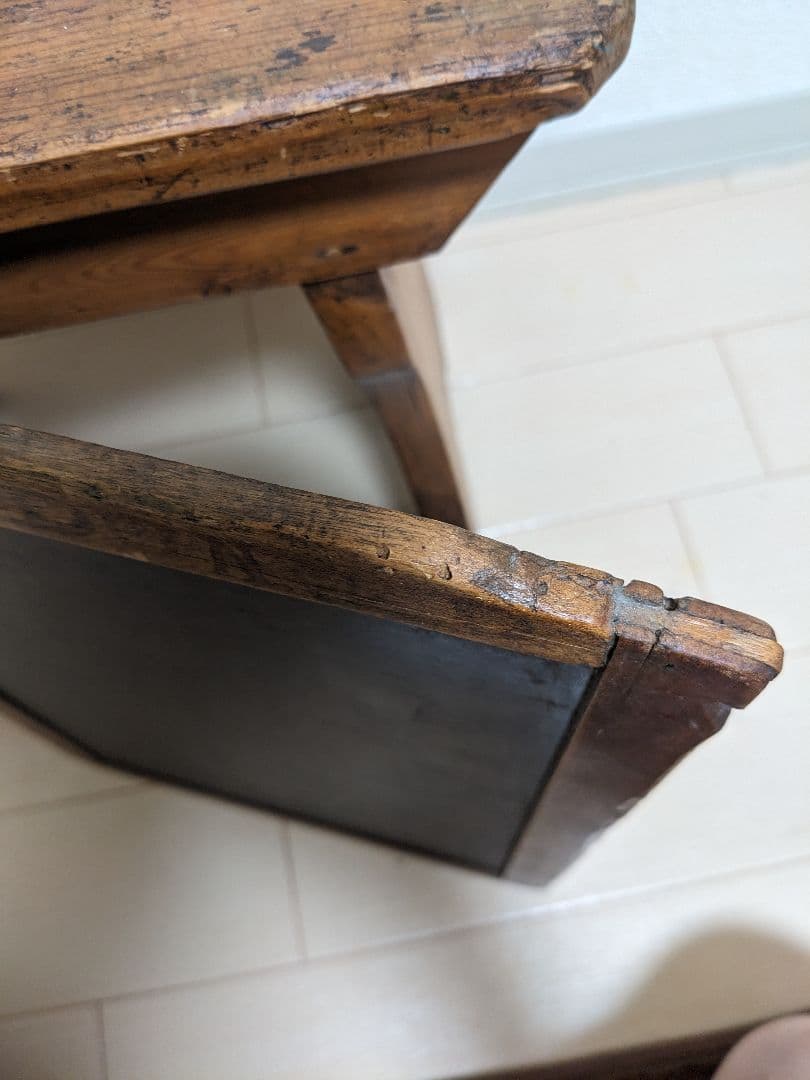 イギリスアンティーク ショップボード スレート黒板 木製イーゼル