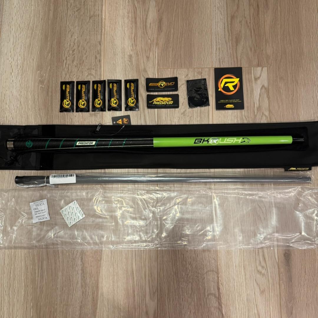 BK RUSH WRAPLESS (6 months old) Predator BK-Rush No Wrap Break Cue