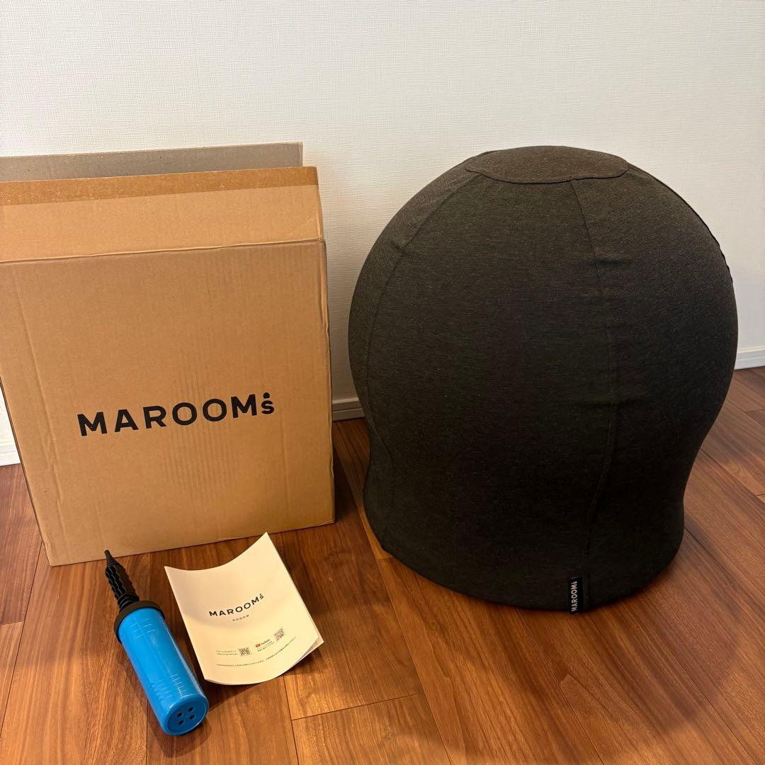 MAROOMS マルームズ バランスボール チェア 体幹 ヨガ 椅子 イス 新品 マルームズ バランスボールチェア 正規品 バランスボール スツール 体