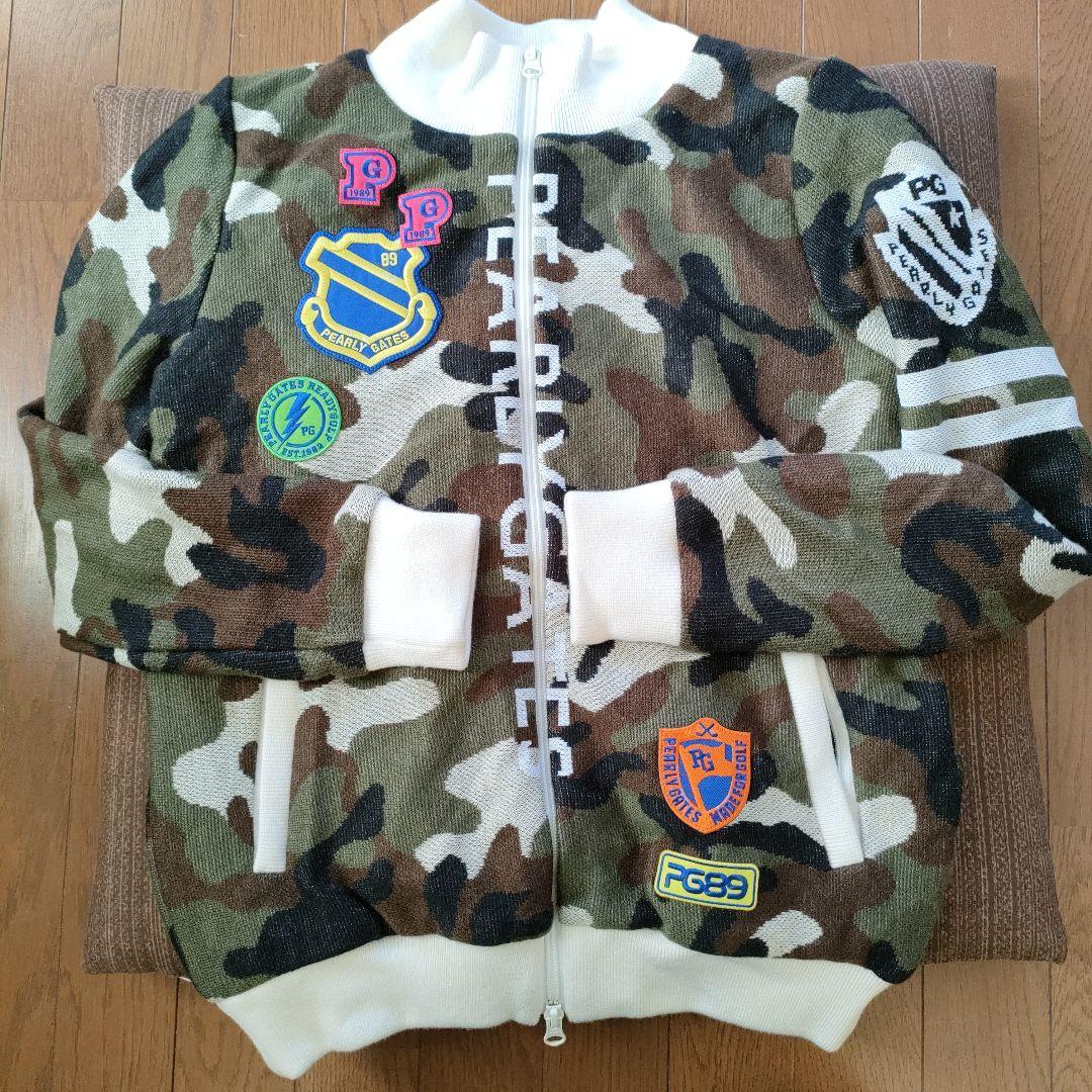 パーリーゲイツ迷彩アウター PEARLY GATES（パーリーゲイツ） ダウンジャケット ダークグレー