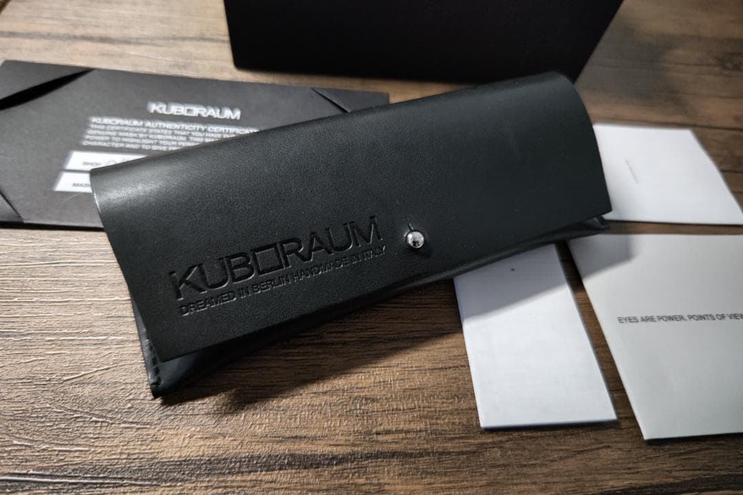 KUBORAUM】クボラムK31/梨花さん愛用モデル/メガネサングラス/超美品