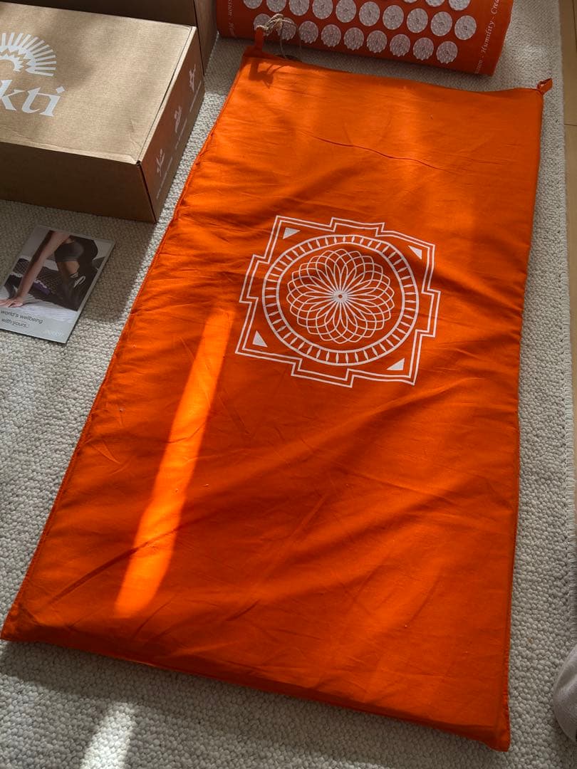 正規品】shakti リラクゼーショングッズ マットとローラーセット