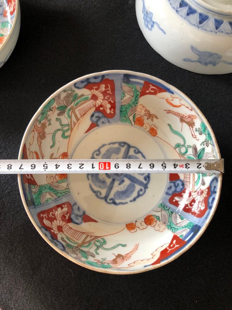 古伊万里 金彩色絵 花草雲鶴文中鉢10客セット 直径約17.5cm | 激安通販