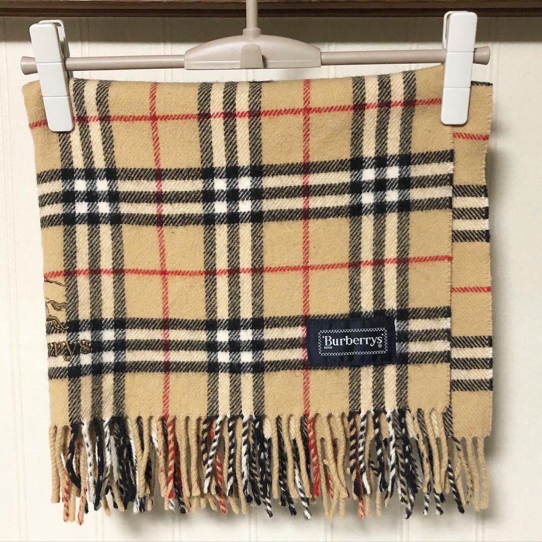 大人気❗️日本製 Burberrys バーバリー ひざ掛け ストール - メルカリ