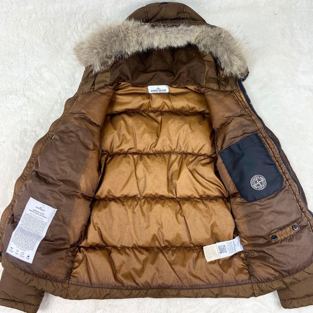 激レア】 ストーンアイランド ダウンジャケット ファー 取外し可 S