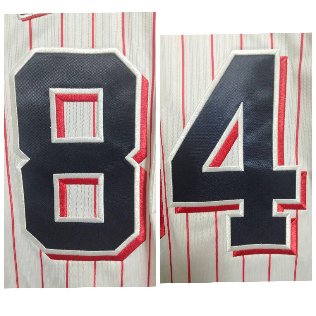 マジェスティック ヤクルト 松岡健一コーチ 2022サイン入り刺繍