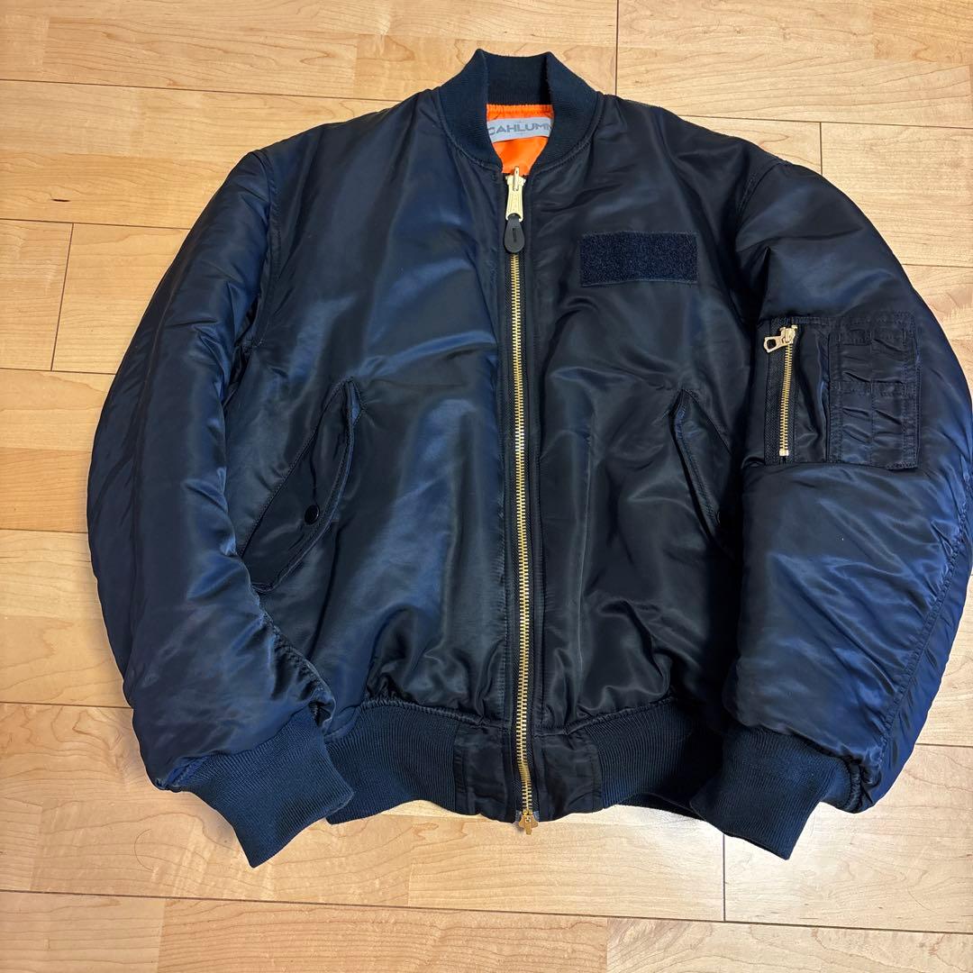 CAHLUMN カウラム MA1 ジャケット【S】 brochure ssz