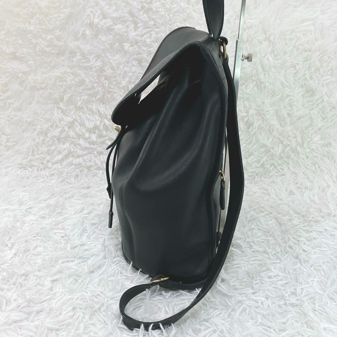 オールドコーチCOACHリュックパックパック黒9943ターンロック