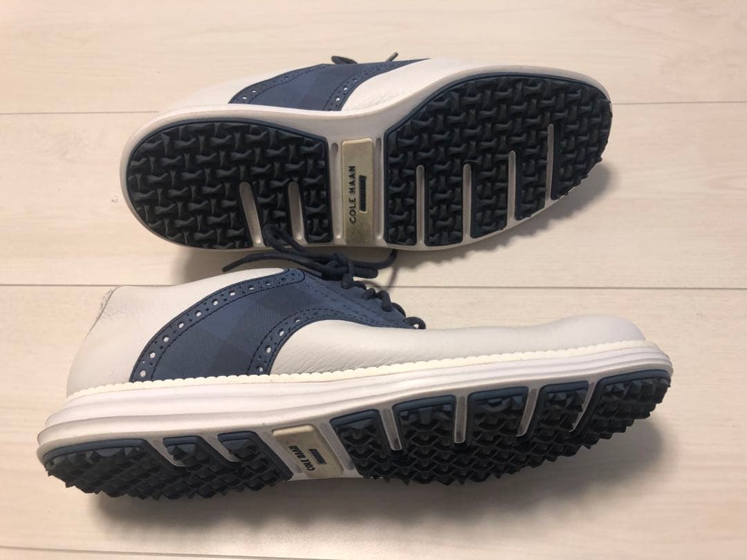 Cole Haan ゴルフシューズ ホワイト/ネイビー