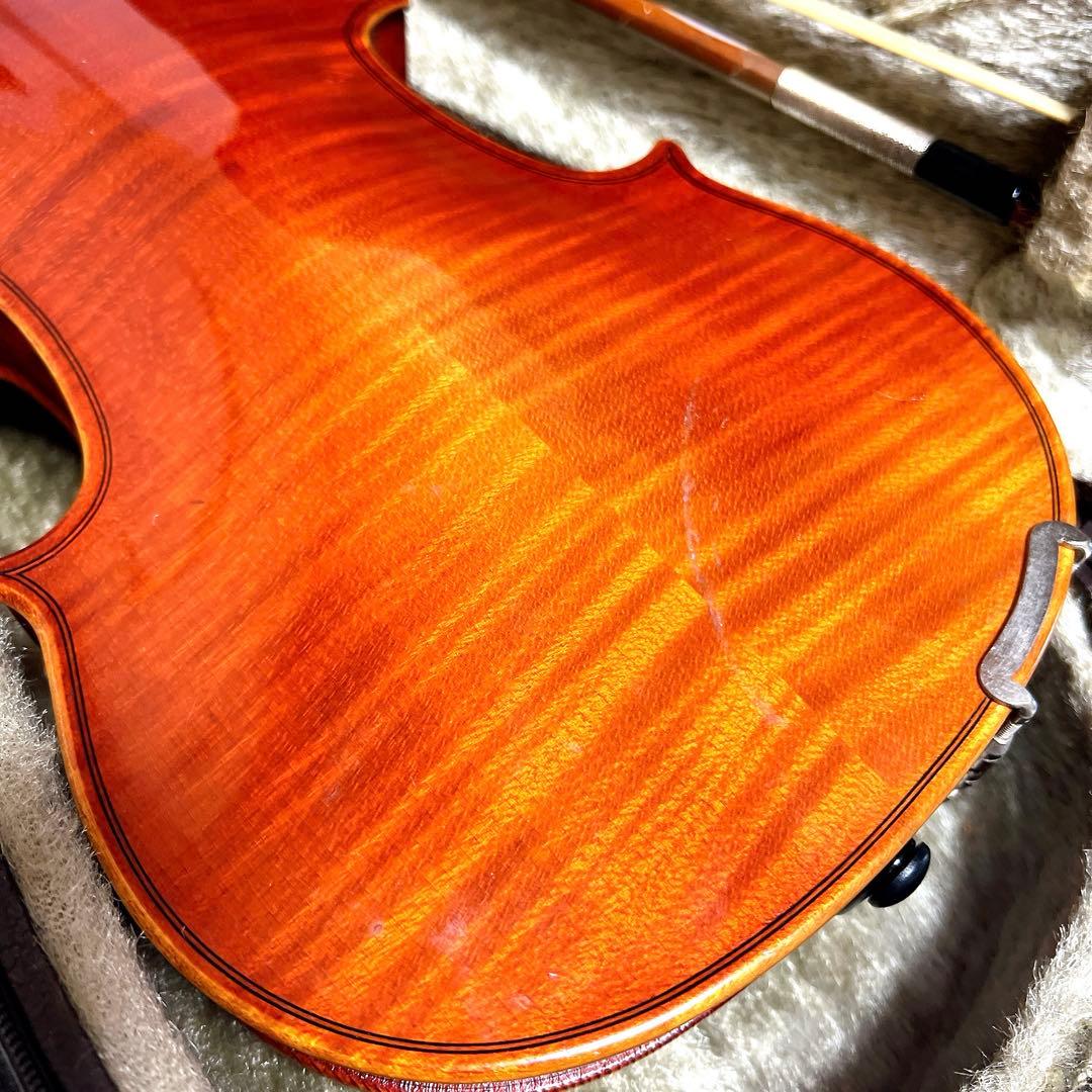 美虎杢】SUZUKI NO.520 1/2 バイオリン スズキ 1992年製